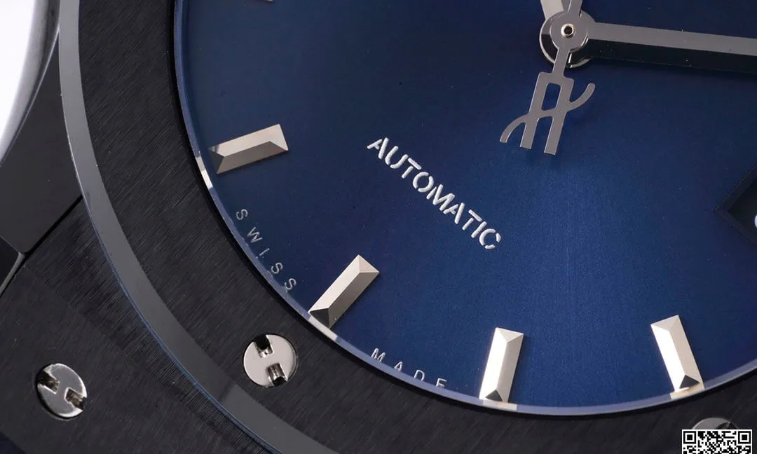 GSF Hublot Classic Fusion 542.CM.7170.LR GS Factory 1:1 Best Edition Replica Watch Blue Strap